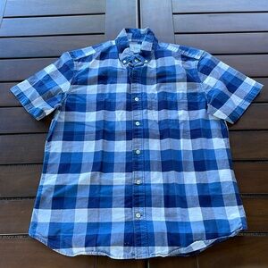 Plaid collared shirt